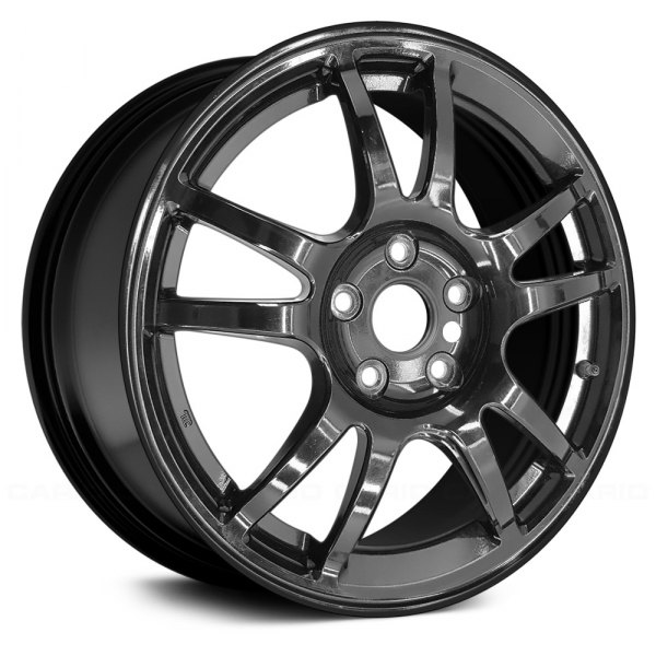 Replace® - 18 x 4 5 V-Spoke Black Alloy Factory Wheel (Remanufactured)