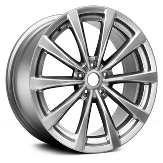 Replace® - 10 I-Spoke Hyper Silver 19x8.5 Alloy Factory Wheel - Remanufactured