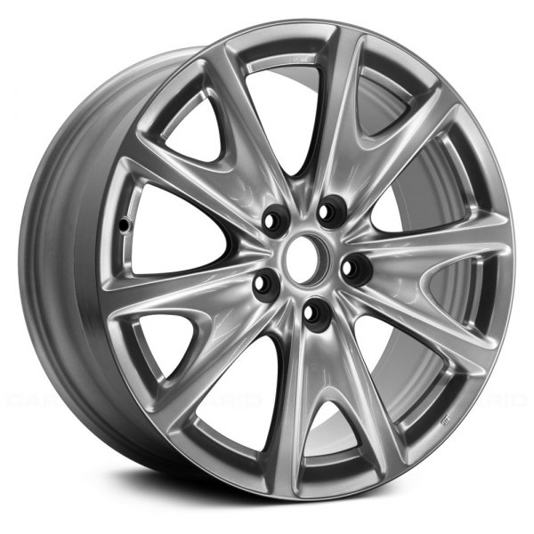 Replace® - 18 x 7.5 5 Y-Spoke Bright Smoked Hyper Silver Alloy Factory Wheel (Remanufactured)
