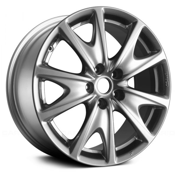 Replace® - 18 x 7.5 5 Y-Spoke Hyper Silver Alloy Factory Wheel (Remanufactured)