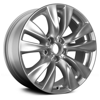 Replace® - 5 V-Spoke Silver 18x8 Alloy Factory Wheel - Remanufactured