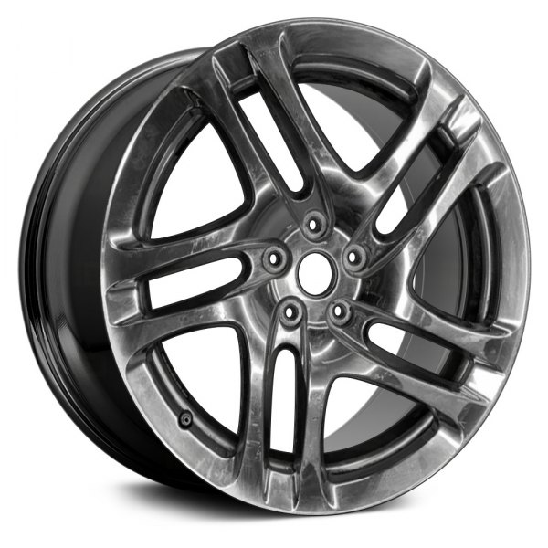 Replace® - 20 x 7.5 5 Double Spiral-Spoke Dark PVD Chrome Alloy Factory Wheel (Remanufactured)