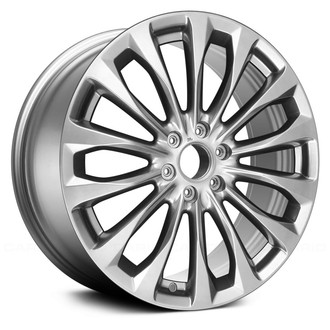 Replace® - 7 V-Spoke Hyper Silver 22x8 Alloy Factory Wheel - Remanufactured