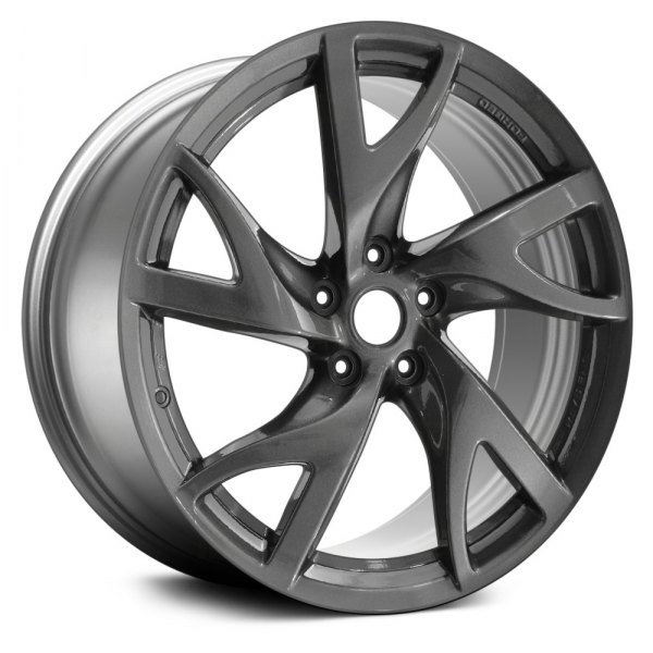 Replace® - 19 x 9 10 Spiral-Spoke Medium Smoked Hyper Silver Alloy Factory Wheel (Remanufactured)