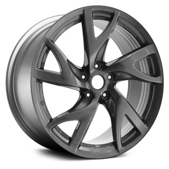 Replace® - 10 Spiral-Spoke Medium Smoked Hyper Silver 19x9 Alloy Factory Wheel - Remanufactured