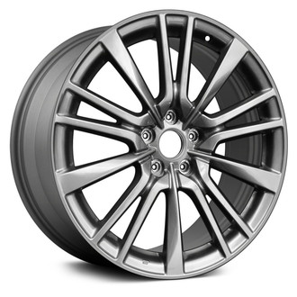 Replace® - 5 W-Spoke Medium Charcoal 19x9 Alloy Factory Wheel - Remanufactured