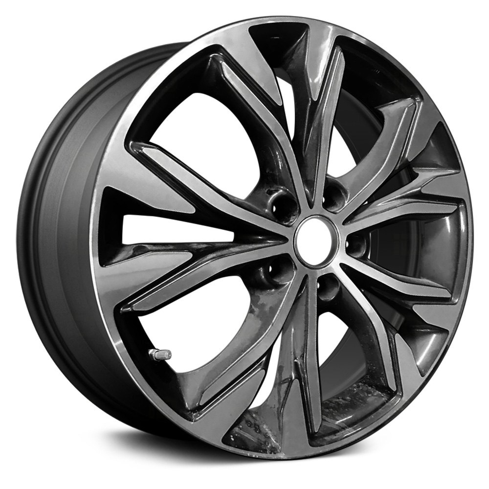 앨 리 스  Replace® ALYIO037U30 - Double 5-Spoke Machined and Dark