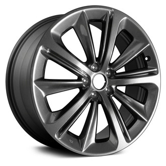 Replace® - 10 Turbine-Spoke Medium Charcoal 20x9 Alloy Factory Wheel - Remanufactured
