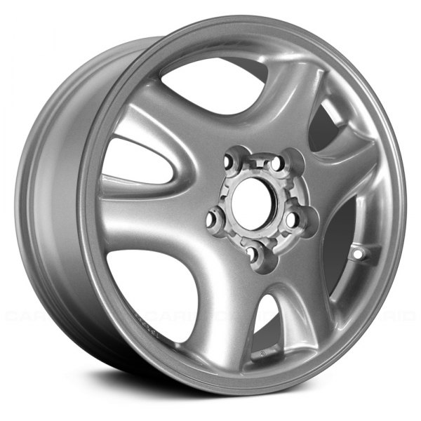 Replace® - 15 x 6 3 V-Spoke Silver Alloy Factory Wheel (Remanufactured)