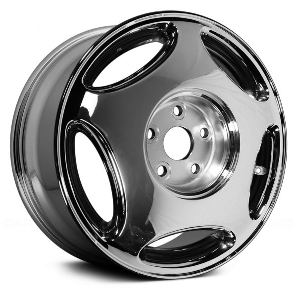 Replace® - 16 x 7 5-Slot Chrome Alloy Factory Wheel (Remanufactured)