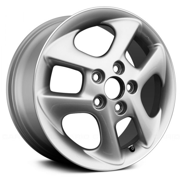 Replace® - 16 x 6 3 V-Spoke Silver with Cut Lip Alloy Factory Wheel (Remanufactured)