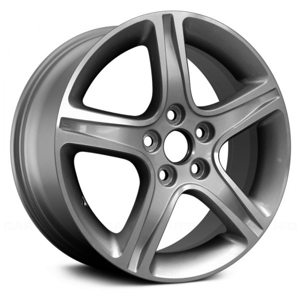 Replace® - 17 x 7 5-Spoke Light Gray Alloy Factory Wheel (Remanufactured)