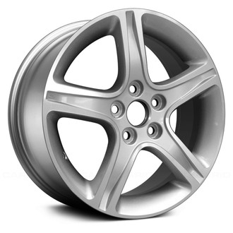 Replace® - 5-Spoke Hyper Silver 17x7 Alloy Factory Wheel - Remanufactured