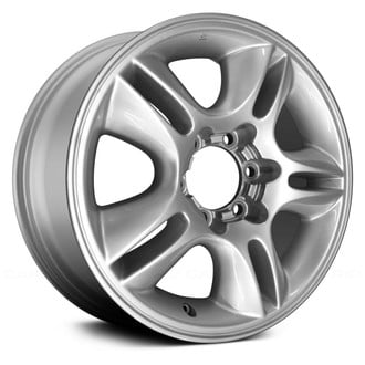 Replace® - Double 5-Spoke Silver 17x7.5 Alloy Factory Wheel - Remanufactured