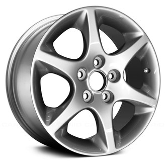 Replace® - 6 I-Spoke Hyper Silver 16x7.5 Alloy Factory Wheel - Remanufactured