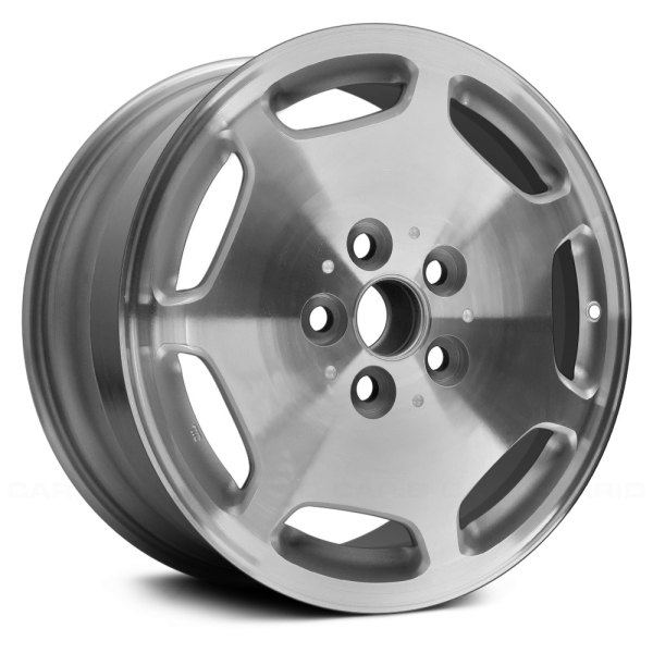Replace® - 16 x 7 7-Slot Machined and Silver Alloy Factory Wheel (Remanufactured)