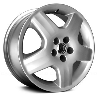 Replace® - 5-Spoke Hyper Silver 18x7.5 Alloy Factory Wheel - Remanufactured