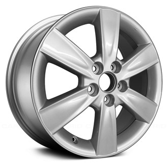 Replace® - 6 I-Spoke Hyper Silver 17x7 Alloy Factory Wheel - Remanufactured