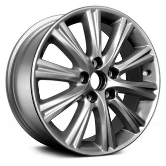 Replace® - 10 I-Spoke Hyper Silver 17x7 Alloy Factory Wheel - Remanufactured