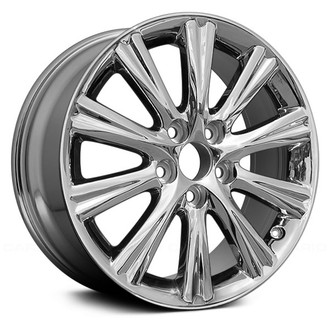 Replace® - 10 I-Spoke Chrome 17x7 Alloy Factory Wheel - Remanufactured