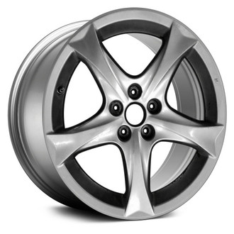 Replace® - 5-Spoke Hyper Silver 18x8.5 Alloy Factory Wheel - Remanufactured