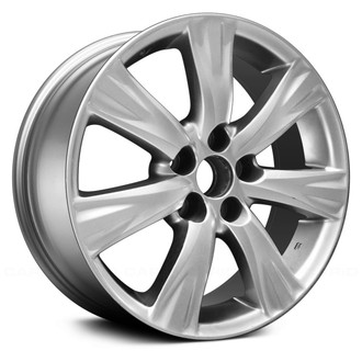 Replace® - 7 I-Spoke Hyper Silver 17x7 Alloy Factory Wheel - Remanufactured