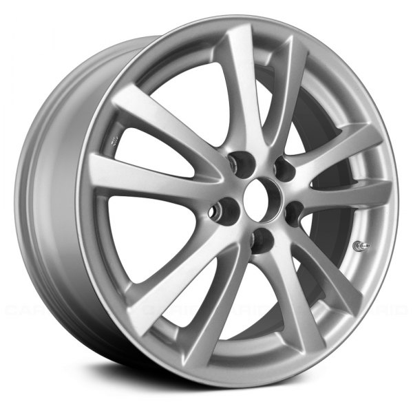 Replace® - 18 x 8.5 5 V-Spoke Silver Alloy Factory Wheel (Remanufactured)