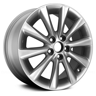 Replace® - 10 Turbine-Spoke Silver 17x8 Alloy Factory Wheel - Remanufactured