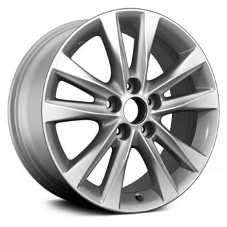 Replace® - 5 V-Spoke Silver 17x7 Alloy Factory Wheel - Remanufactured