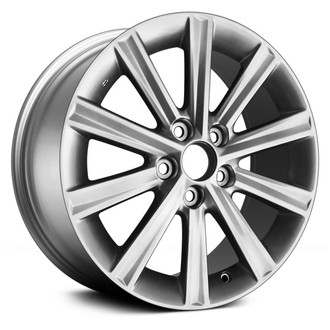 Replace® - 10 Turbine-Spoke Hyper Silver 17x7 Alloy Factory Wheel - Remanufactured