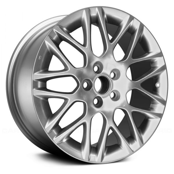 Replace® - 18 x 8 9 Y-Spoke Hyper Silver Alloy Factory Wheel (Remanufactured)
