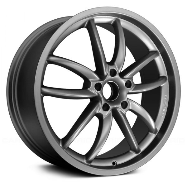 Replace® - 18 x 8 5 V-Spoke Charcoal Gray Alloy Factory Wheel (Remanufactured)