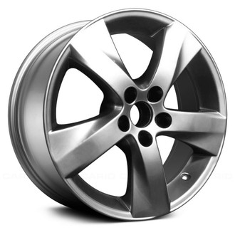 Replace® - 5 Turbine-Spoke Hyper Silver 18x8.5 Alloy Factory Wheel - Remanufactured