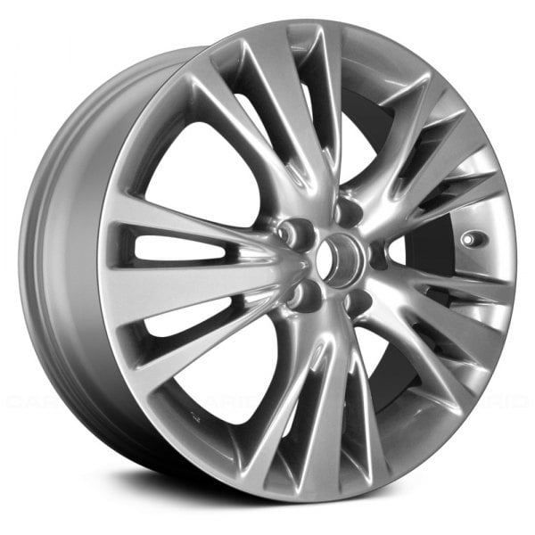 Replace® - 19 x 7.5 Triple 5-Spoke Silver Alloy Factory Wheel (Replica)