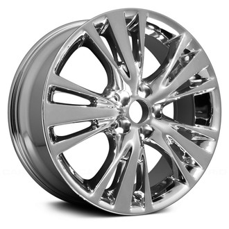 Replace® - Triple 5-Spoke Light PVD Chrome 19x7.5 Alloy Factory Wheel - Remanufactured