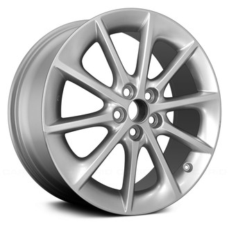 Replace® - 10 Spiral-Spoke Silver 17x7 Alloy Factory Wheel - Remanufactured