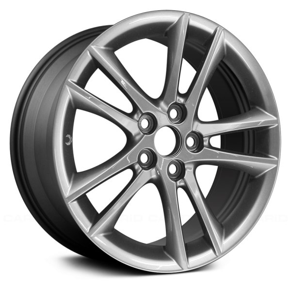 Replace® - 18 x 8 5 V-Spoke Charcoal Alloy Factory Wheel (Remanufactured)