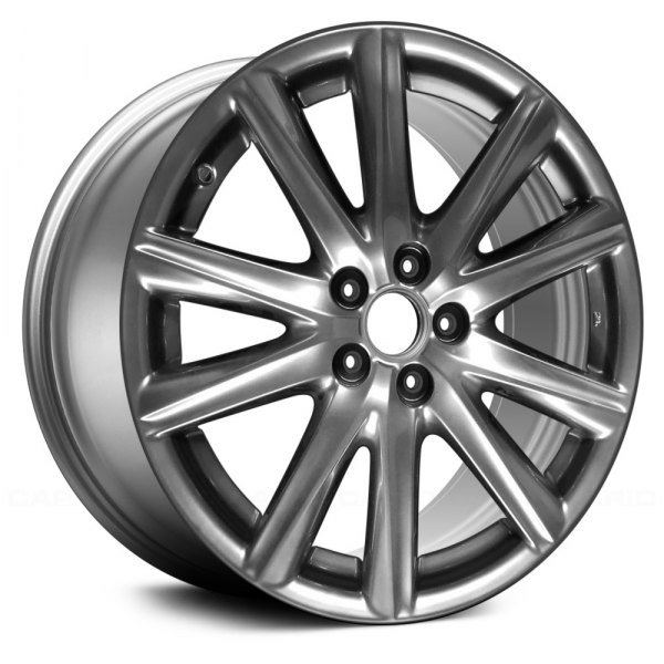 Replace® - 19 x 9 5 V-Spoke Hyper Silver Alloy Factory Wheel (Remanufactured)