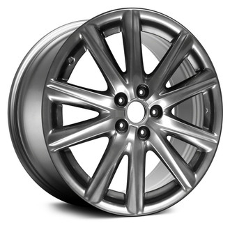 Replace® - 5 V-Spoke Dark Hyper Silver 19x9 Alloy Factory Wheel - Remanufactured
