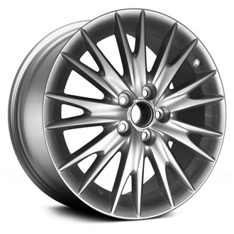 Replace® - 9 Y-Spoke Bright Hyper Silver Full Face 18x8 Alloy Factory Wheel - Remanufactured