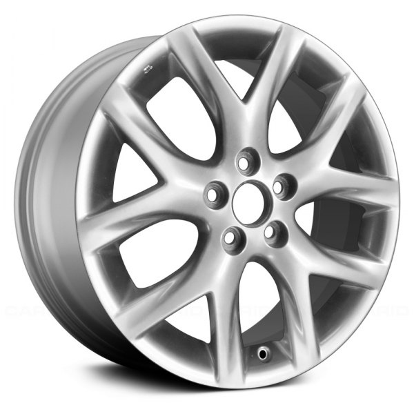 Replace® - 17 x 7 5 Y-Spoke Bright Silver Full Face Alloy Factory Wheel (Remanufactured)