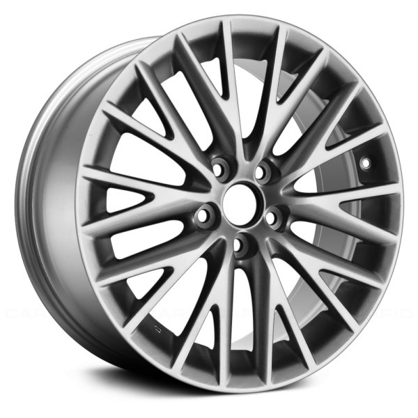 Replace® - 18 x 8.5 10 Y-Spoke Medium Smoked Hyper Silver Alloy Factory Wheel (Remanufactured)
