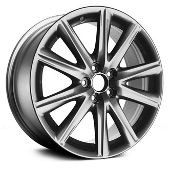 Replace® ALYLF038U79 - 5 V-Spoke Dark Hyper Silver 19x8 Alloy Factory Wheel - Remanufactured