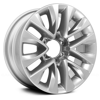 Replace® - 6 V-Spoke Silver 18x7.5 Alloy Factory Wheel - Remanufactured