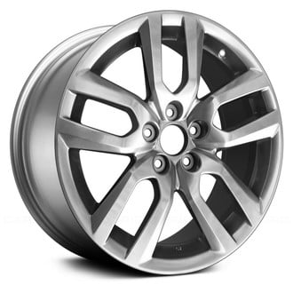 Replace® - Double 5-Spoke Medium Smoked Hyper Silver 18x7.5 Alloy Factory Wheel - Remanufactured