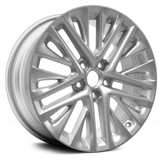 Replace® - 20 Double V-Spoke Silver 17x7 Alloy Factory Wheel - Remanufactured