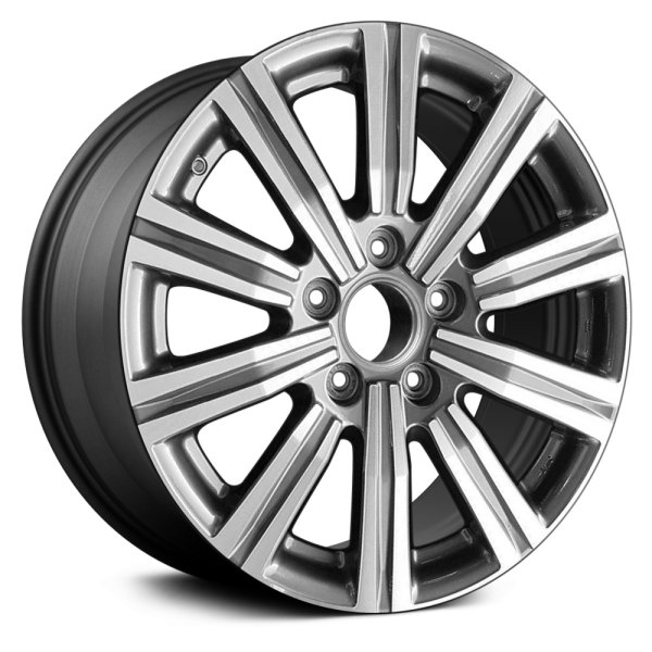 Replace® - 21 x 8.5 10 I-Spoke Machined and Charcoal Alloy Factory Wheel (Factory Take Off)