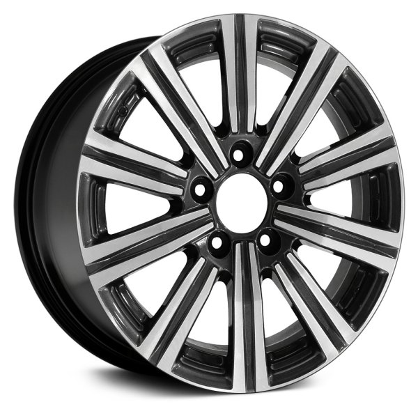 Replace® - 21 x 8.5 10 I-Spoke Black with Machined Face Alloy Factory Wheel (Remanufactured)