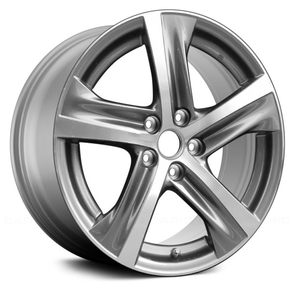 Replace® - 18 x 8 5 Turbine-Spoke Machined and Dark Silver Alloy Factory Wheel (Remanufactured)