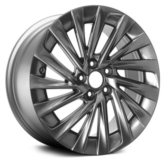 Replace® - 15 Turbine-Spoke Hyper Silver 18x8 Alloy Factory Wheel - Remanufactured